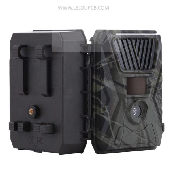 Caméra de chasse PNI Hunting 280C, 24MP, 1080P, vision nocturne, 40 LED IR, IP66, angle PIR 60 degrés, FOV 52 degrés