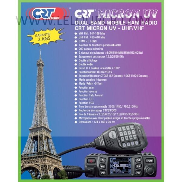 CRT MICRON UV VHF/UHF