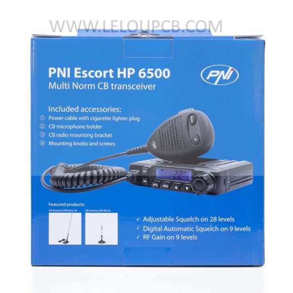 HP 6500 CB, 4W, AM-FM, 12V