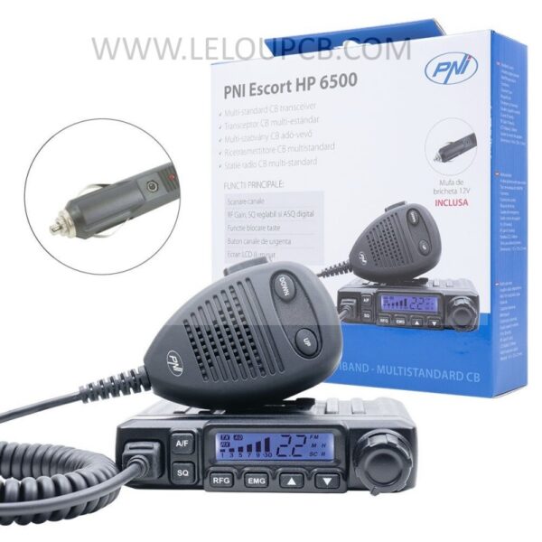 HP 6500 CB, 4W, AM-FM, 12V