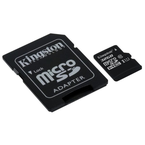 Kingston 32 GB micro sd classe 10 + adaptateur