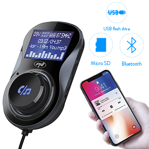 Modulateur FM Bluetooth PNI Valentine F800